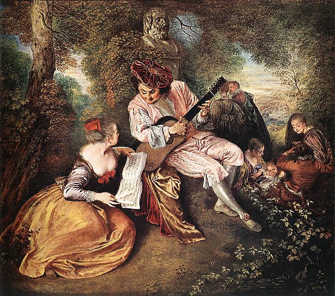 File:Antoine Watteau - 'La gamme d'amour' (The Love Song) - WGA25457.jpg