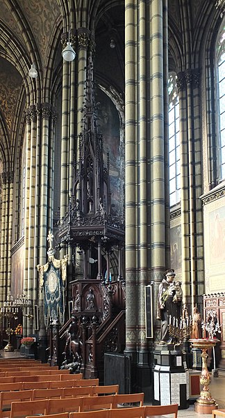 File:Antwerp St George's Church Pulpit 01.JPG