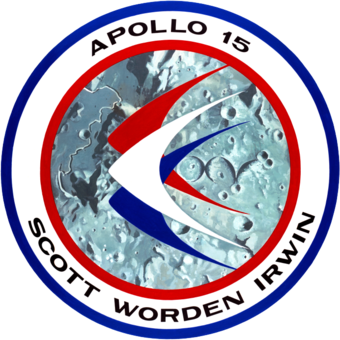 Apollo 15 mission patch design