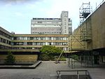 David Hume Tower (Block A) und Lecture Block (Block B), Universität von Edinburgh