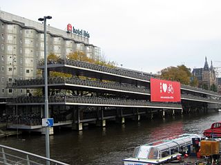 <span class="mw-page-title-main">Fietsflat</span> Bicycle parking facility in Amsterdam