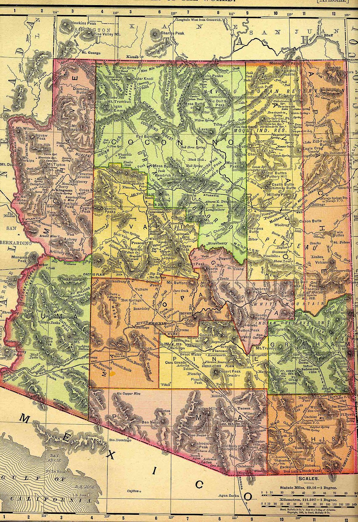 History Of Arizona Wikipedia - 