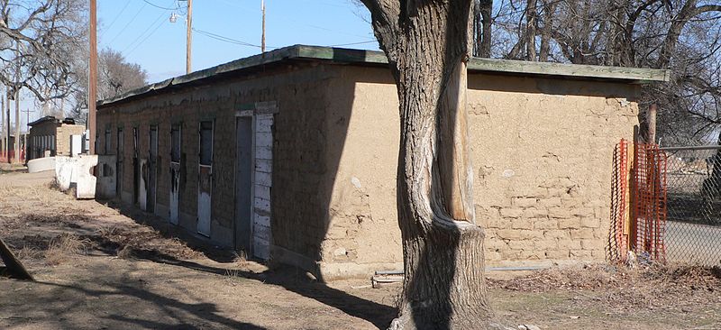 File:Arkansas Valley Fairgrounds adobe stables 1.JPG