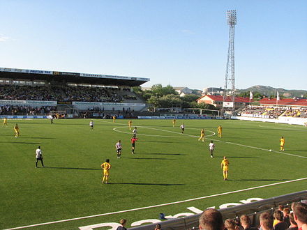 Aspmyra, Norway: home of the football club FK Bodø/Glimt
