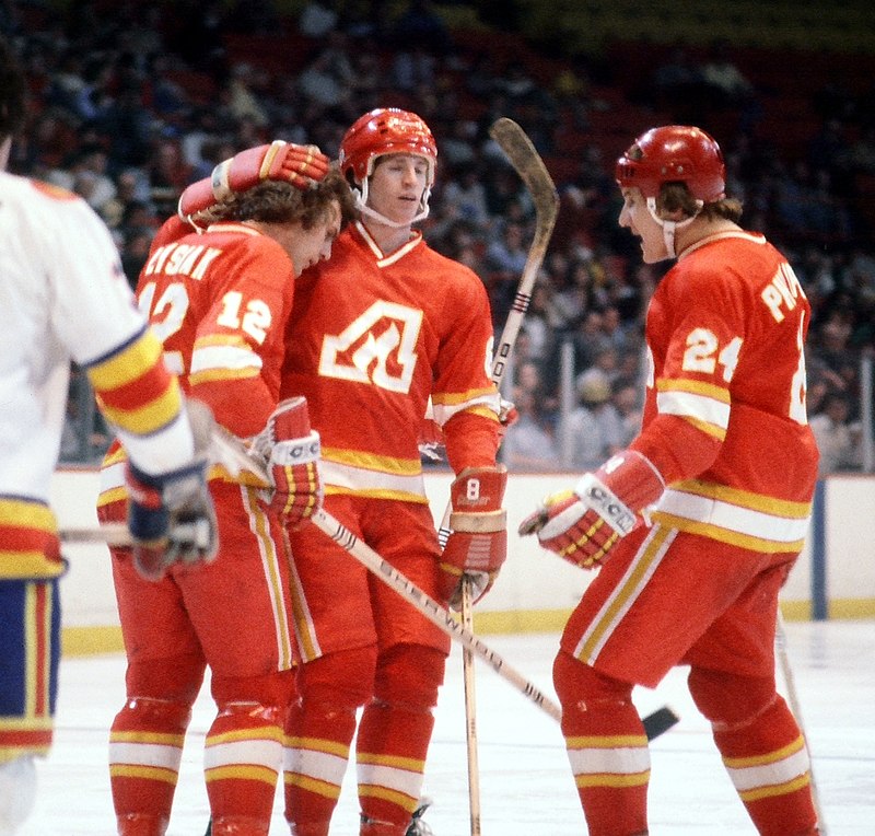 Flames top goal scorer jersey