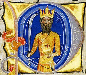 King Attila (Chronicon Pictum, 1358)