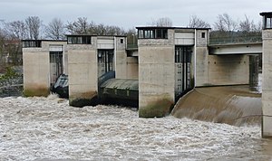 Stauwehr Besigheim