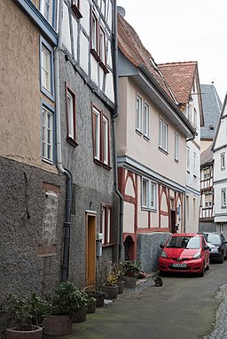 Färbergasse in Büdingen