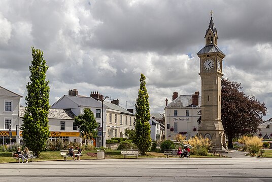 File:Barnstaple (Devon, UK), Clock Tower -- 2013 -- 0986.jpg