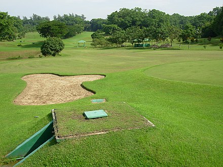 A golf course in Chittagong