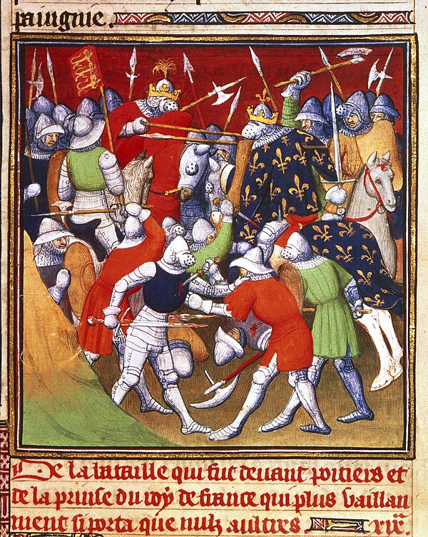 Battle of Poitiers, 1356