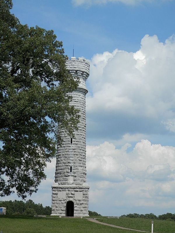 Wilder Brigade Monument at the Chickamauga Battlefield unit