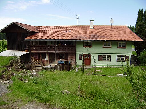 Bauernhaus Giesenberg 167 in Röthenbach im Allgäu, Südseite