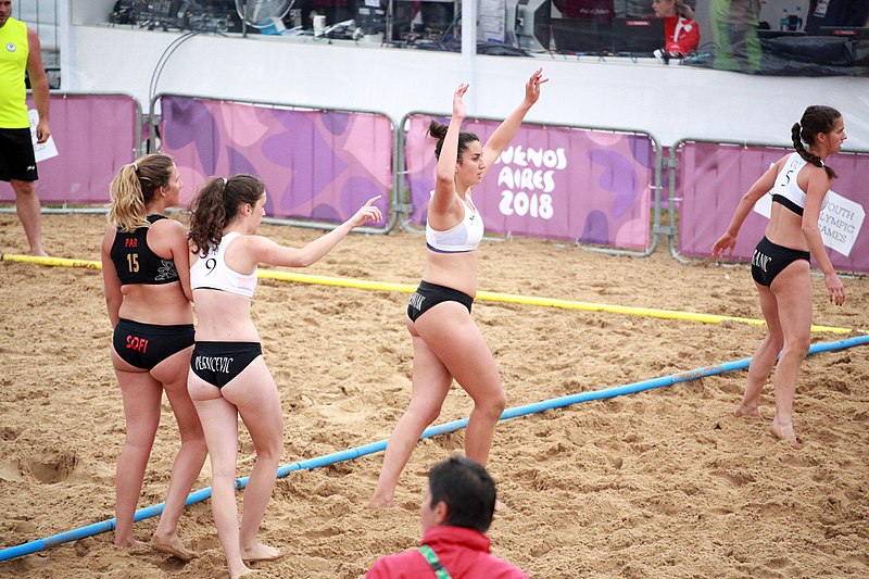 File:Beach handball at the 2018 Summer Youth Olympics – Girls Main Round – CRO-PAR 346.jpg