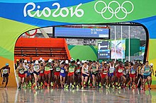 Beginning of 2016 Summer Olympics men's marathon.jpg