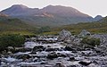 Blick von Norden aus dem Gleann na Muice auf das Massiv des Beinn Tarsuinn