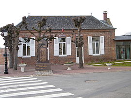 The town hall in Bellancourt