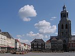Groete merret en Gertrudiskèrk in Bergen op Zoom