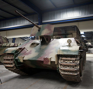 <span class="mw-page-title-main">Bergepanther</span> Armoured recovery vehicle