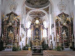 Retablos de la iglesia de San Nicolás (Bernbeuren).[174]​