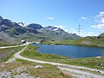 Berninapass: Geographie, Geschichte, Berninabahn und Seilbahnen