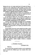 flatteur de voir cet extrait inséré dans les Annales de Chimie, surtout si vous vouliez bien l’y faire paraître en forme d’une lettre qui vous aurait été adressée. Je ferais traduire l’ouvrage même en français, mais je crois qu’à l’heure qu’il est il aura été imprimé en allemand dans les Annales de Gilbert10. Je vous supplie aussi, M. le Comte, de me permettre de vous communiquer de temps en temps des notions sur les travaux scientifiques dont nous nous occupons ici. Je prendrai la liberté de vous envoyer bientôt par le moyen de quelque voyageur mon ouvrage sur la chimie animale, ainsi que les Traités de Physique, Chimie et Minéralogie que j’ai publiés conjointement avec M. Hisinger11. C’est en vous renouvelant l’hommage de ma reconnaissance la plus vive pour toutes les bontés que vous m’avez témoignées, que je vous prie d’agréer celui de la haute considération et du dévouement avec lesquels j’ai l’honneur d’être, M. le Comte… Si par hasard vous avez trouvé quelqu’un qui fût en état de traduire le traité en question, je vous prie de le différer jusqu’à ce que le nouvel exemplaire qui se trouve dans le 3:e cahier des Traités de Physique, Chimie et Minéralogie, que j’aurai l’honneur de [vous] envoyer, soit arrivé, parce que, dans celui que je vous ai envoyé, il y a des erreurs typographiques et même des erreurs de calcul que j’ai découvertes depuis et qui sont observées et corrigées dans le nouvel exemplaire qui arrivera, comme j’espère, environ 4 semaines après cette lettre. 5. Berthollet à Berzelius. 23 décembre 1810. Monsieur, Je vous prie d’être persuadé du plaisir et de la satisfaction que je recevrai des relations que vous voudrez bien avoir avec moi.