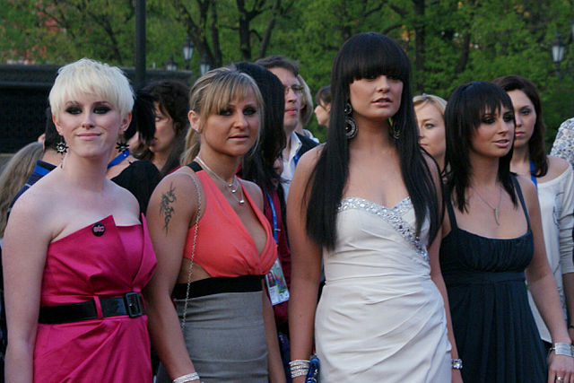 Sinéad Mulvey and Black Daisy at the Eurovision Opening Party in Moscow