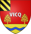 Brasão de armas de Vicq-sur-Breuilh