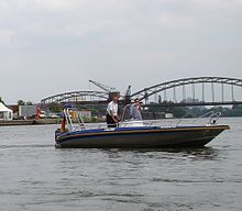 A WSP patrol boat of the Hesse State Police in Frankfurt Boot der WSP.JPG