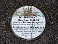 * Nomination Broken old plaque on a tombstone, Brantôme cemetery, Dordogne, France. --JLPC 19:00, 6 February 2013 (UTC) * Promotion Good quality. --Poco a poco 19:12, 6 February 2013 (UTC)