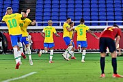 Seleção de futebol masculino é bi, feito raro em Olimpíadas