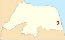 Localização de São José de Mipibu no Rio Grande do Norte