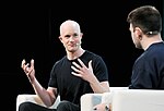 Thumbnail for File:Brian Armstrong - TechCrunch Disrupt 2018 02.jpg