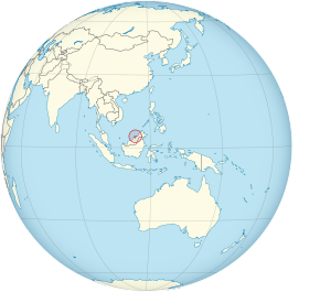 Brunei on the globe (Southeast Asia centered).svg