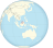 Brunei on the globe (Southeast Asia centered).svg