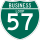 Interstate 57 Business marker