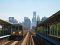 Ashland station, Chicago, Illinois.