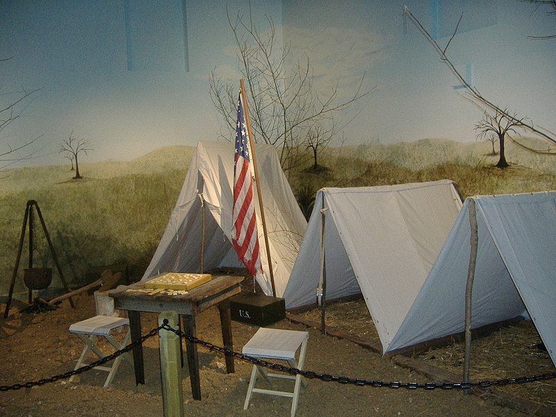 File:Camp Nelson tent display.JPG