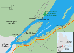 Cap Tourmente haritası-en.svg