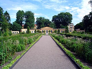 Linnaean Garden botanical garden in Sweden