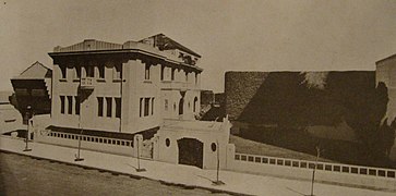La residencia y estudio de Virasoro, en 1930