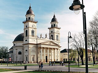 <span class="mw-page-title-main">Ascension Cathedral, Satu Mare</span> Church in Satu Mare, Romania