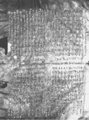 Rekonstruierter alwanischer Palimpsest aus dem Katharinenkloster am Sinai