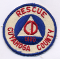 United States Civil Defense patch from Cuyahoga, Ohio.