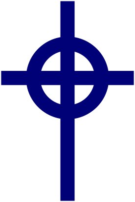 A Celtic cross