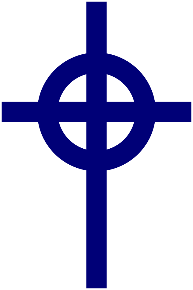 anglican cross tattoo