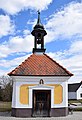 English: Chapel of the Coronation of Virgin Mary in Plešovice, the Czech Republic. Čeština: Kaple Korunování Panny Marie v Plešovicích.