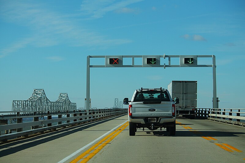 File:Chesapeake Bay Bridge West - First Third.jpg