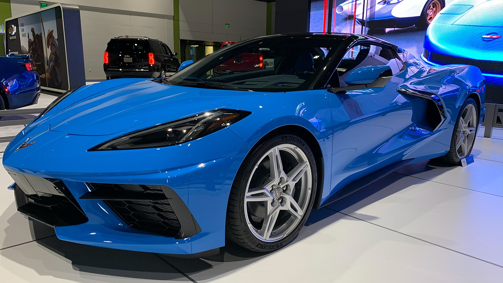 Blue Corvette