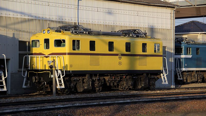 File:Chichibu Railway DeKi 502 Takekawa Station 20170130.jpg